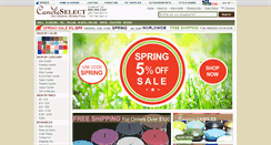 Desktop Screenshot of candleselect.com